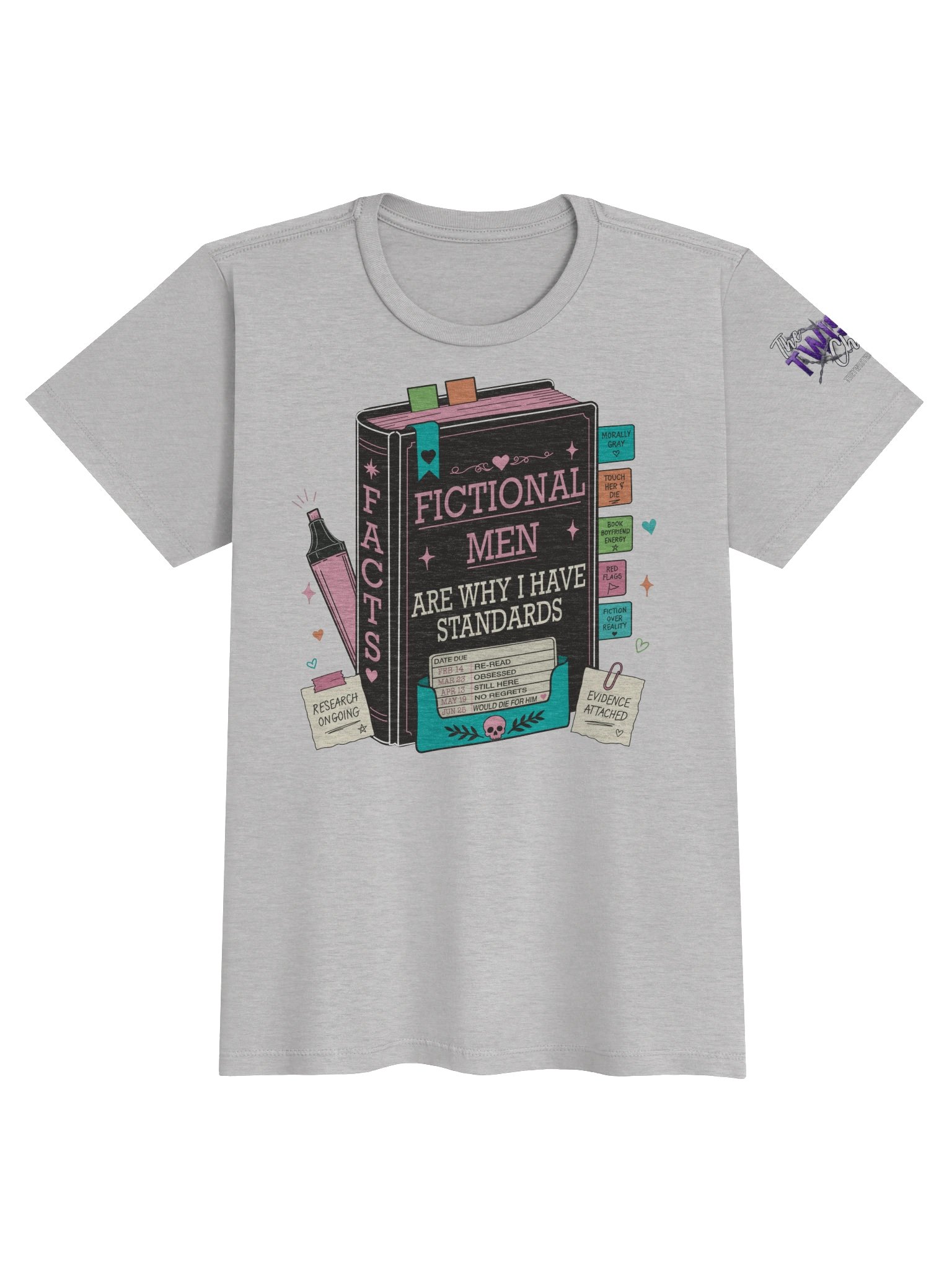 Fictional Men (Women's Soft Touch Tee) product image (5)
