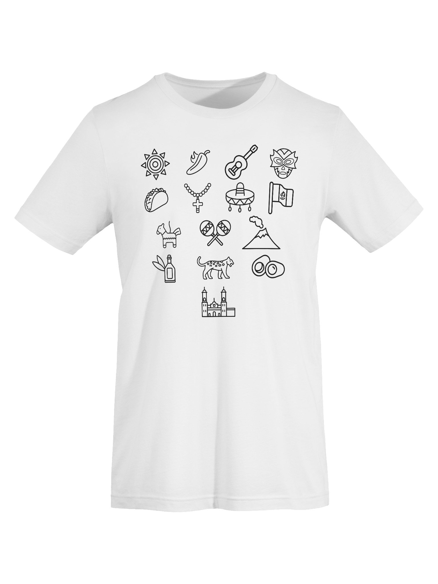 Puebla Icons T-shirt product image (43)