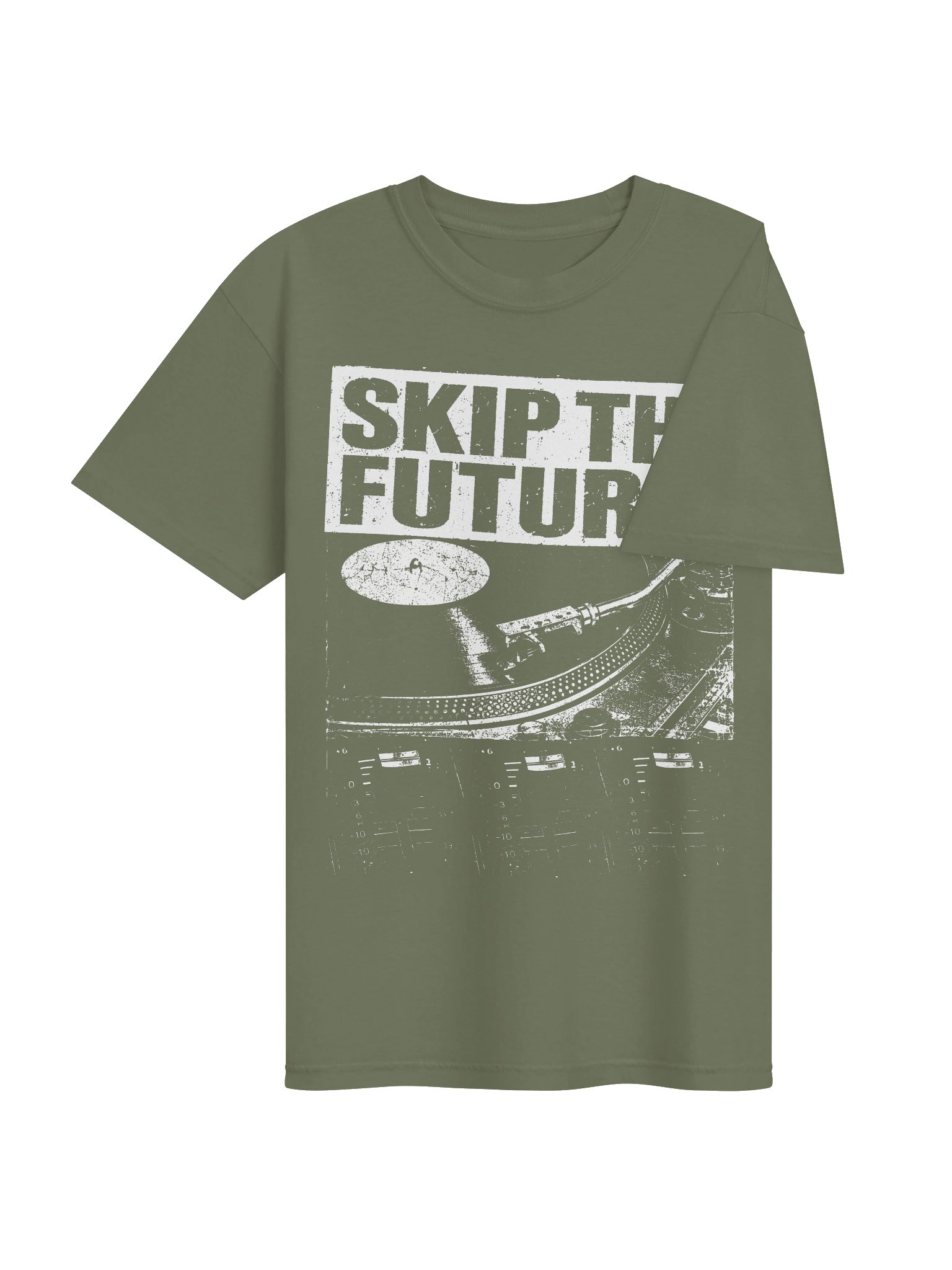 Skip the Future Vinyl Record Heavyweight Graphic Tee product image (20)