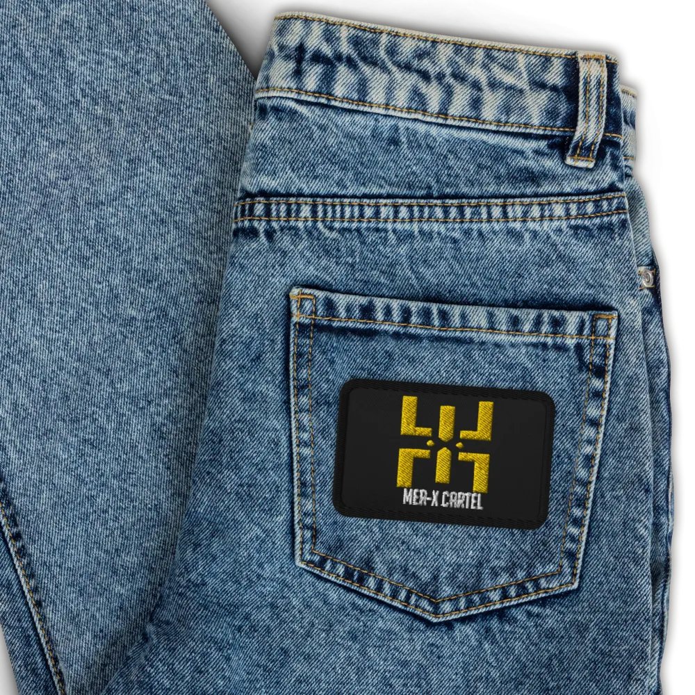 Mer-X Cartel rectangle patch product image (3)