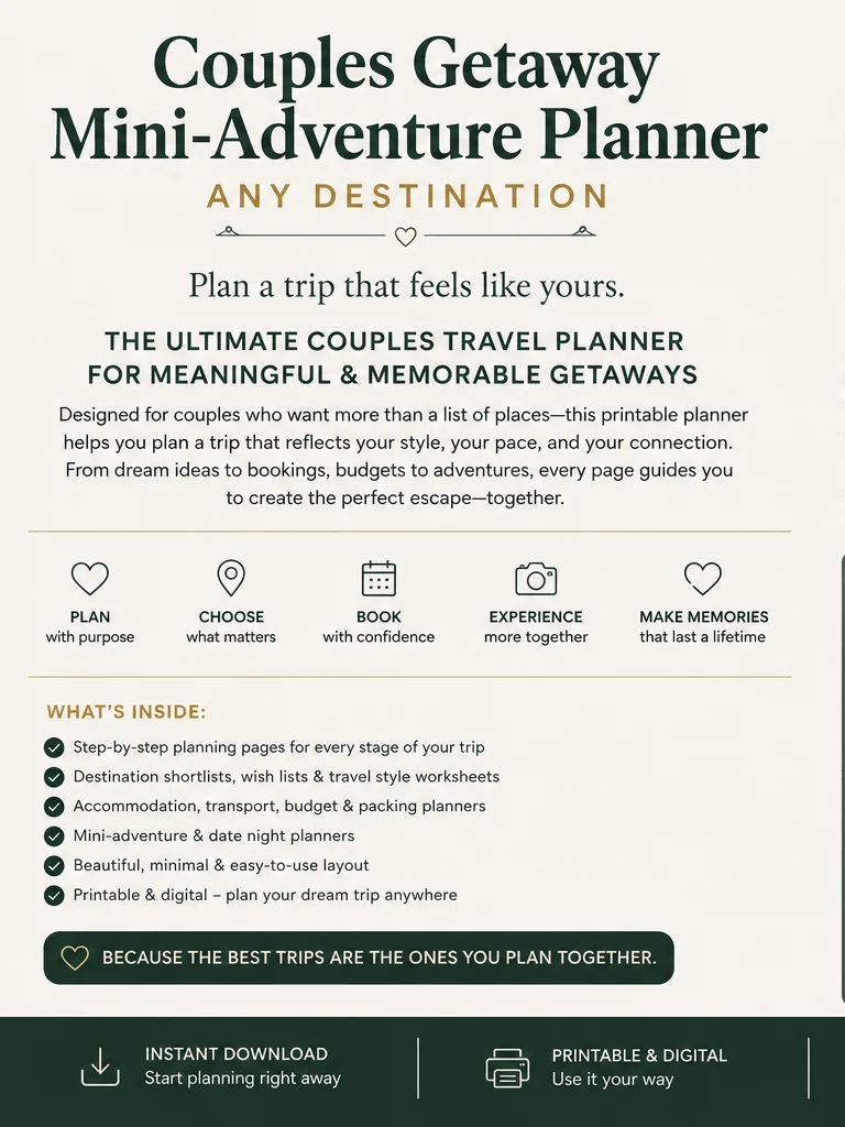 Bali & Lombok Couples Getaway Mini-Adventure Planner | Romantic Travel Guide & Itinerary PDF product image (2)