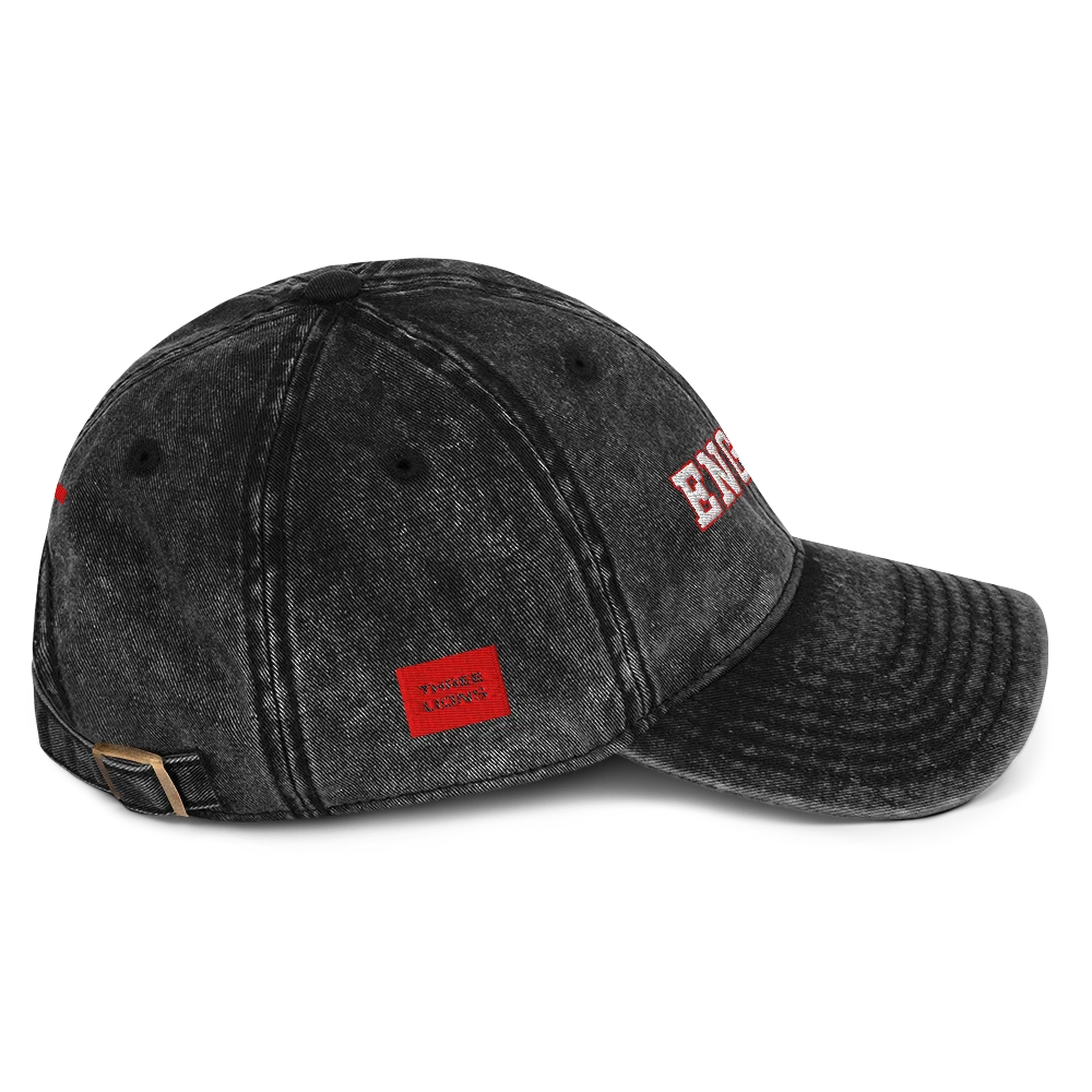 England "Three Lions" Vintage Wash Dad Cap product image (4)