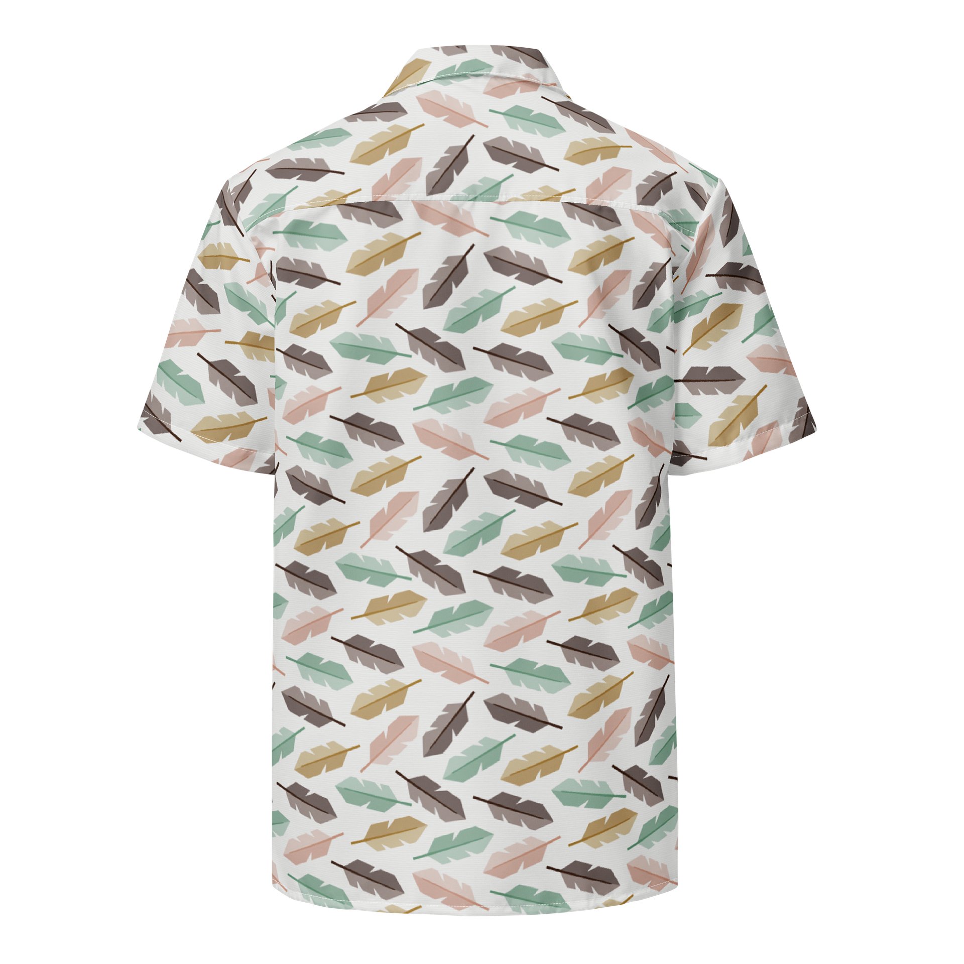 Mid-Century Modern Feathers Hawaiian Shirt product image (2)
