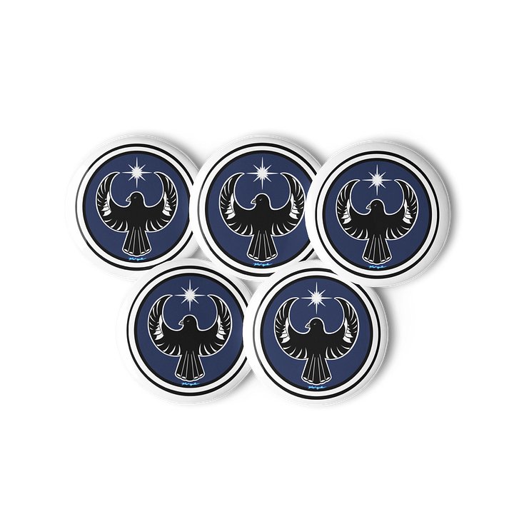 Lark Bunting- Resistance. CO. (5-pack buttons) product image (2)