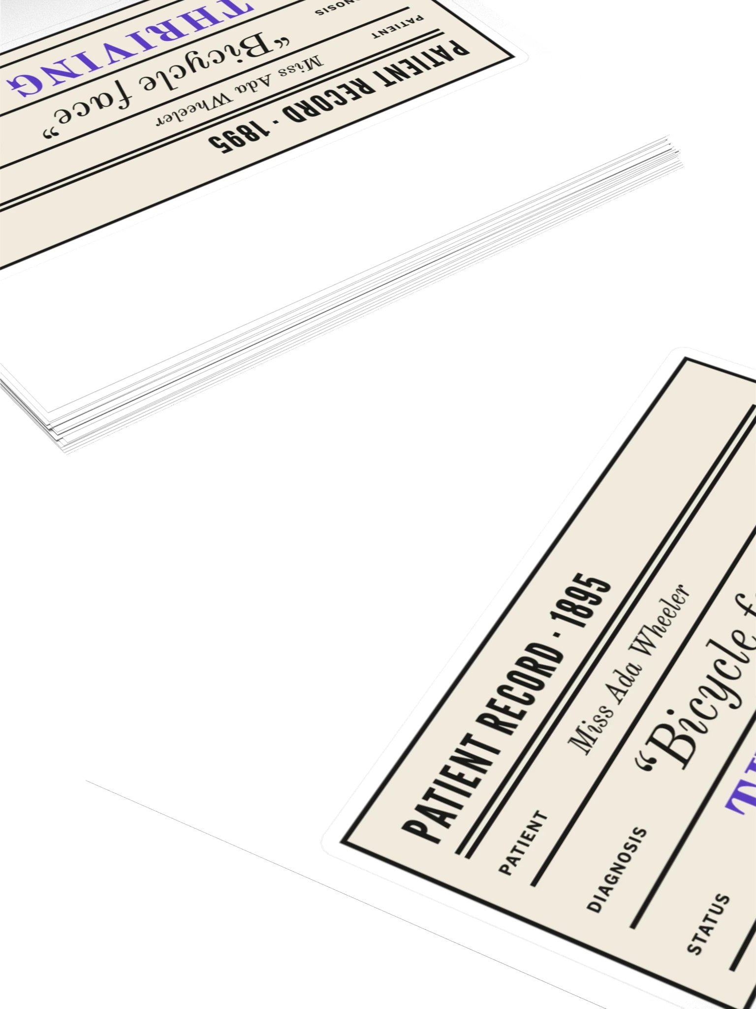 Patient Record Sticker product image (4)