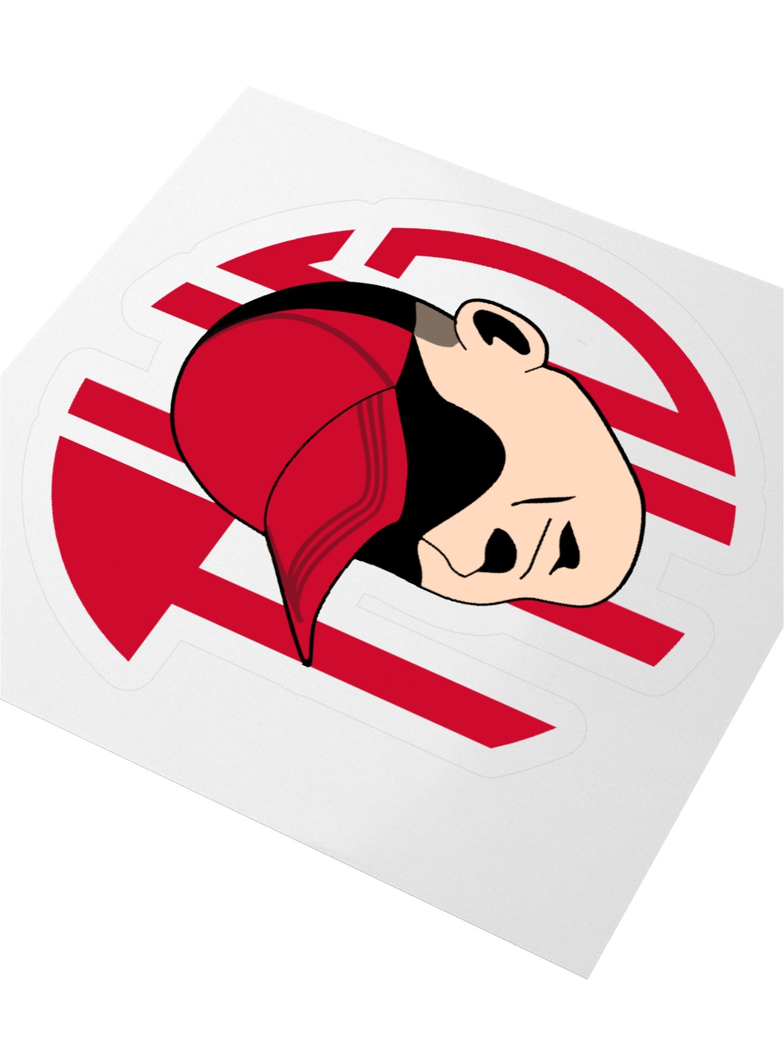 Red THG Logo Sticker Set product image (7)