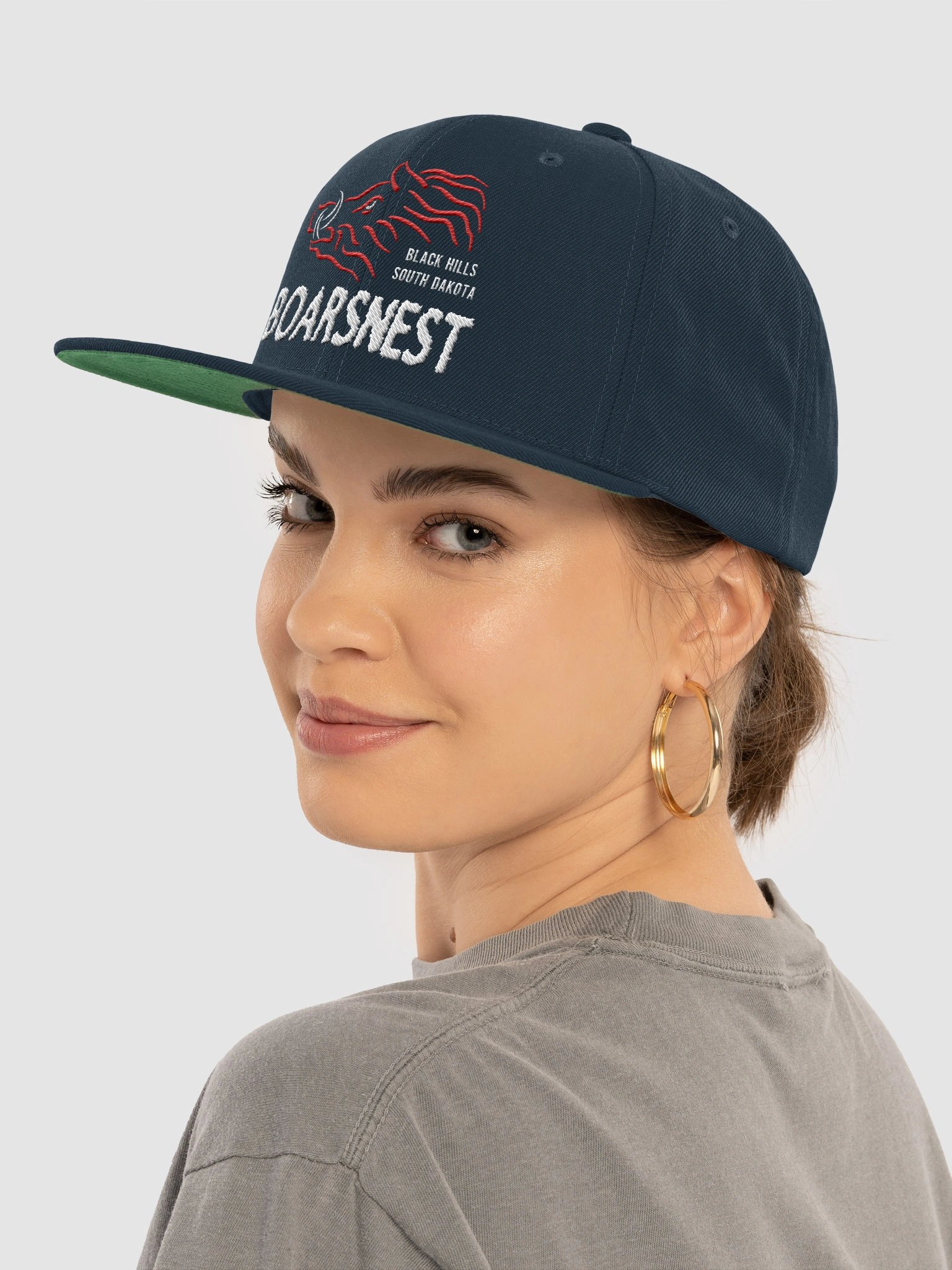 BOARSNEST Snapback Cap - Authentic Hong Kong Lounge Edition product image (38)