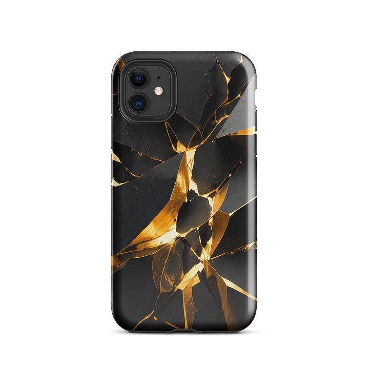 Black Gold Shattered Marble Phone Case product image (28)