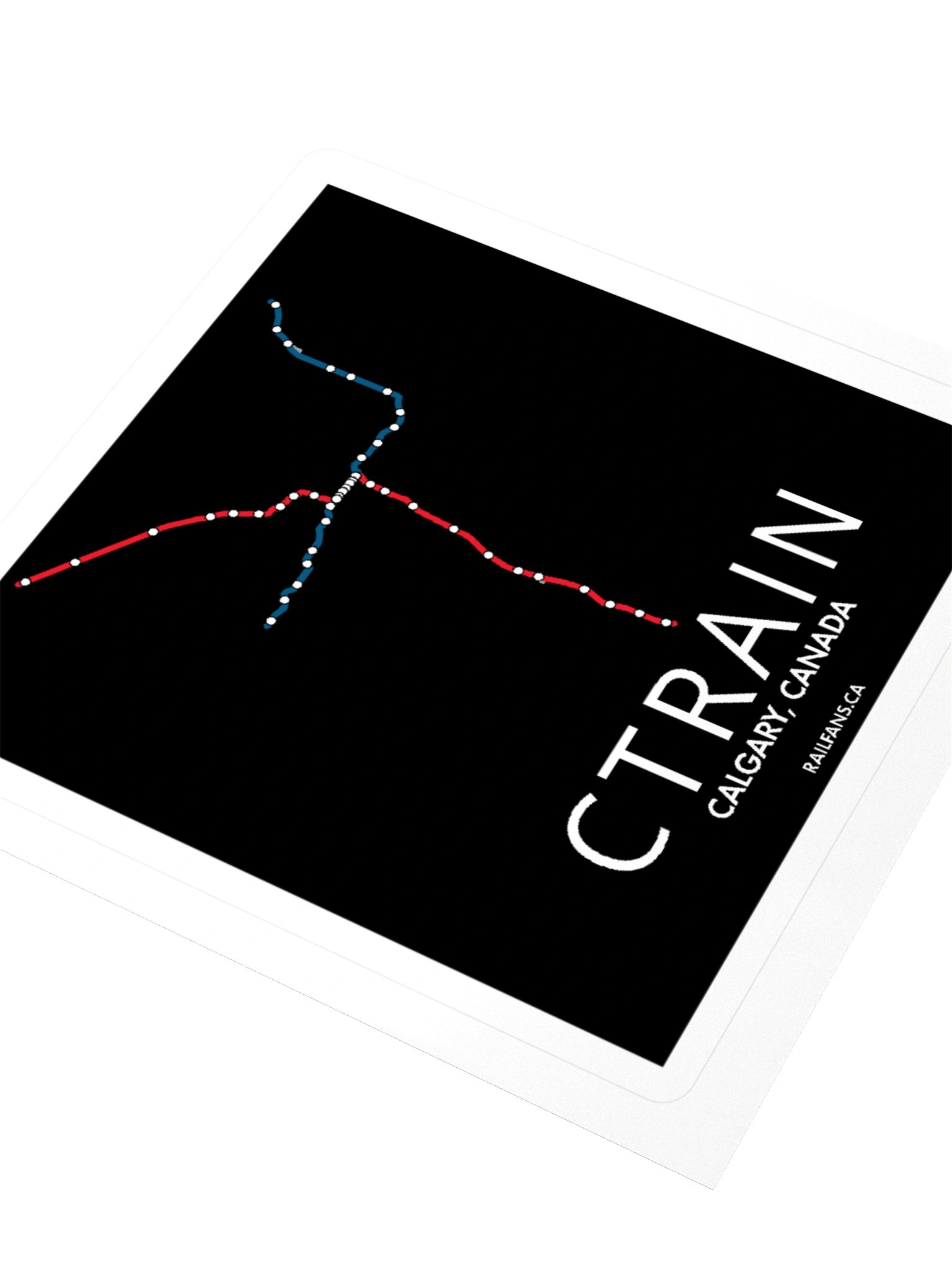 The Rail Fans Canada Transit Sticker - CTrain product image (3)