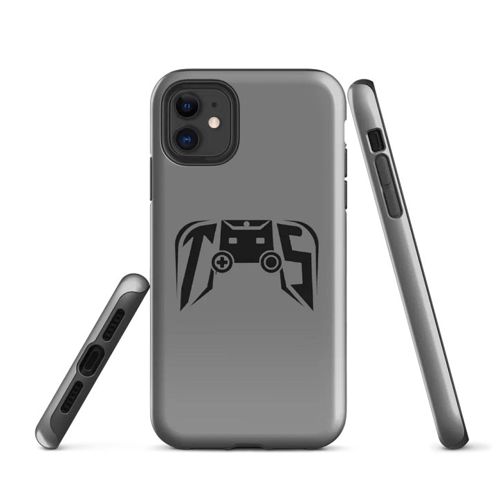 Tough Logo Case for iPhone® (Gray) product image (1)