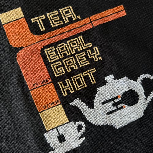 Engage! ✨ this pattern is from a designer that no longer has socials or sells patterns (Hellions and Heroines). Picard was my...