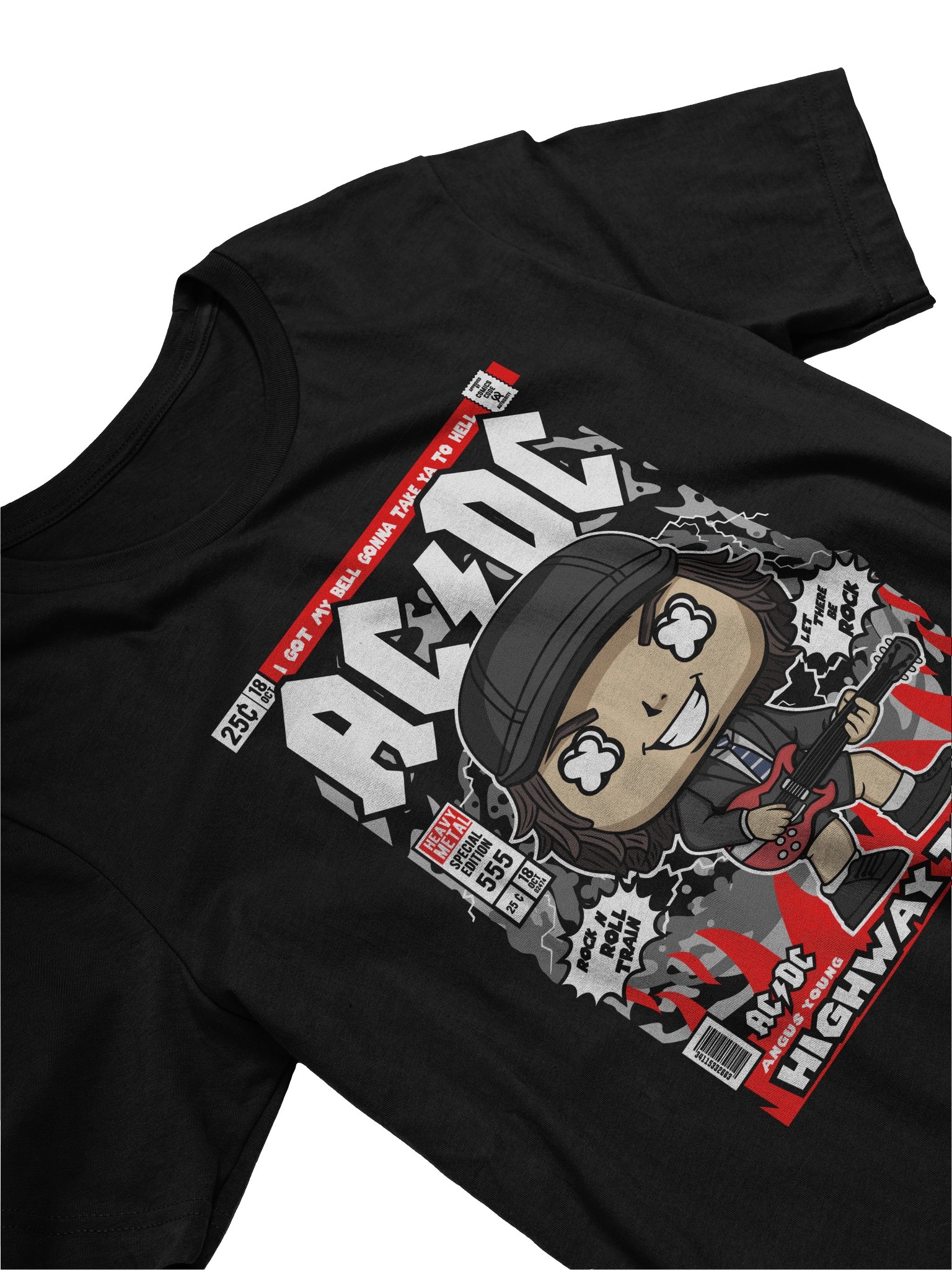 Rockstar Comic Guitarist Tee product image (3)