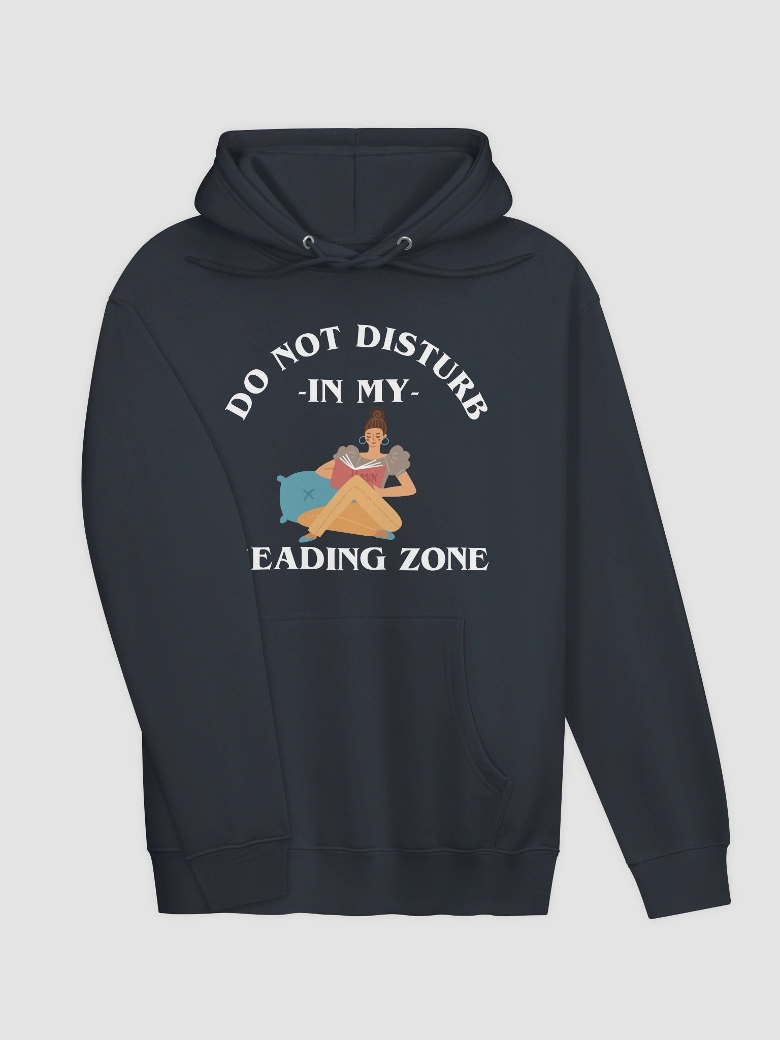 Do Not Disturb: My Reading Zone Hoodie product image (14)