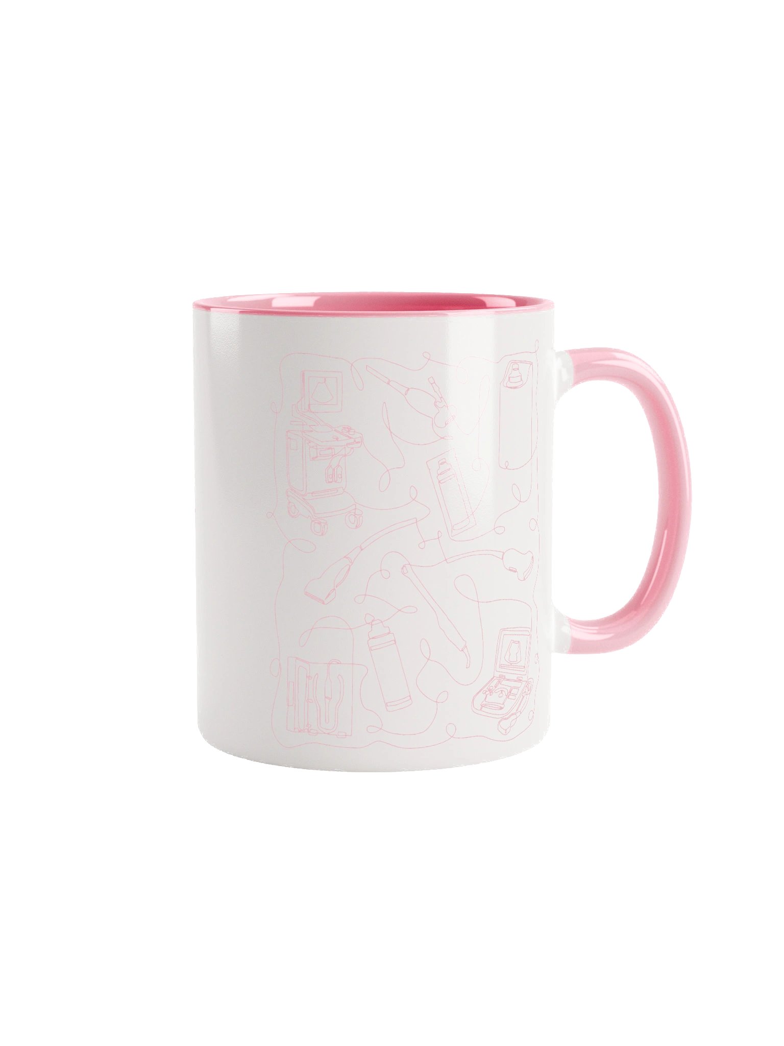 Service Line (Sonography - Pink Mug) product image (1)