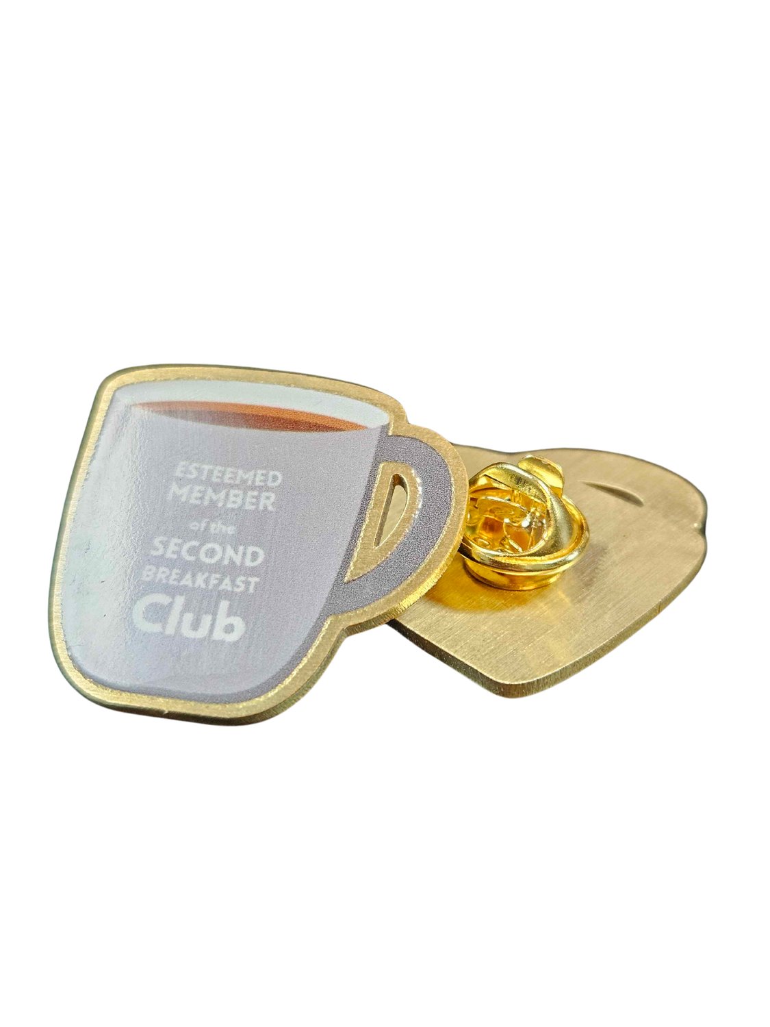 Official Club Member Antique Gold Lapel Pin product image (2)