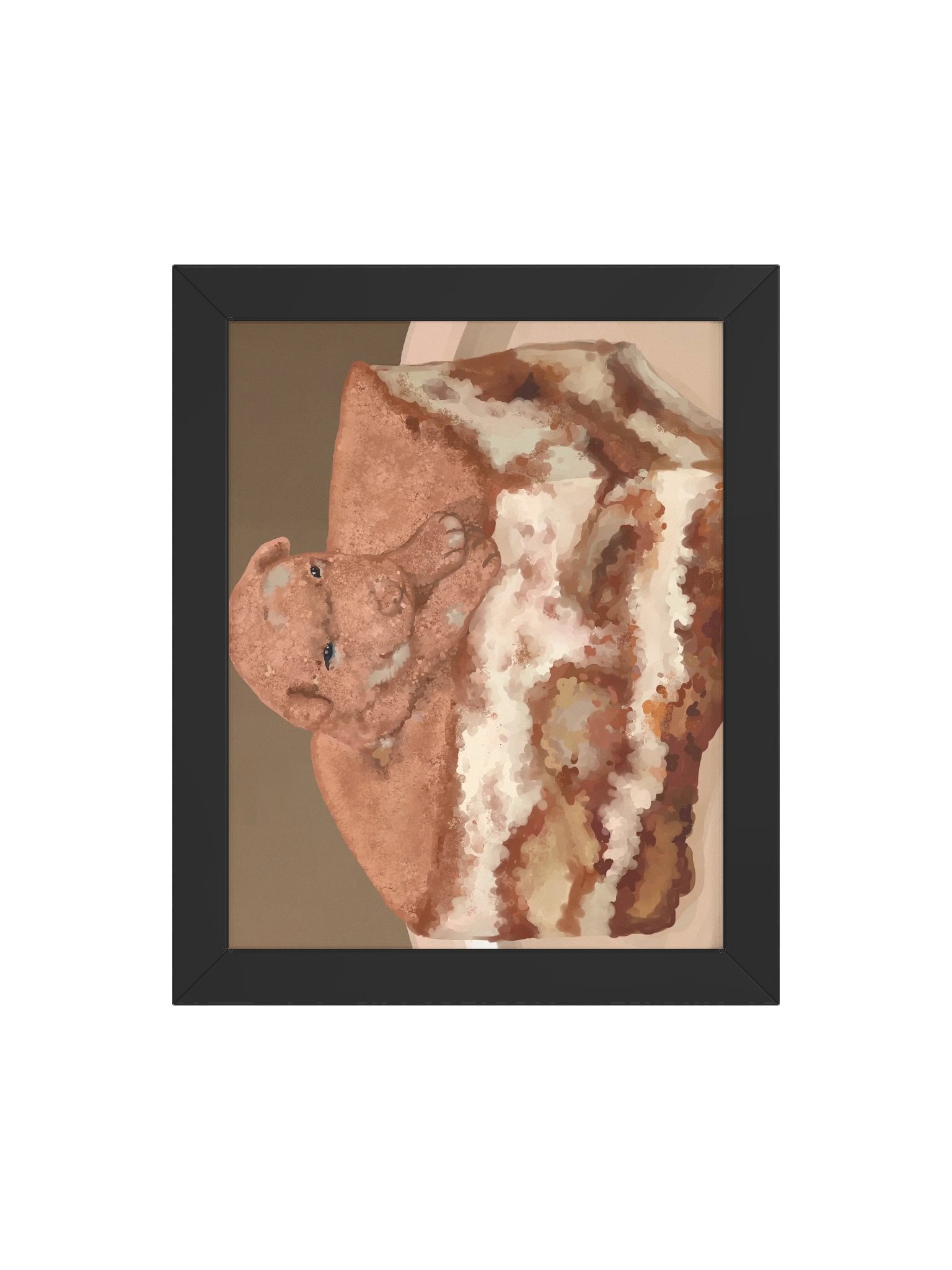 Tiramisu framed poster product image (3)