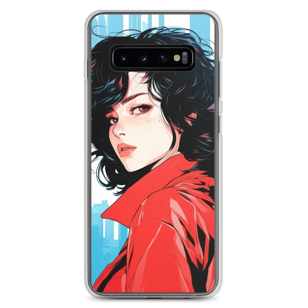Vibrant City Chic Anime Samsung® Clear Case product image (7)