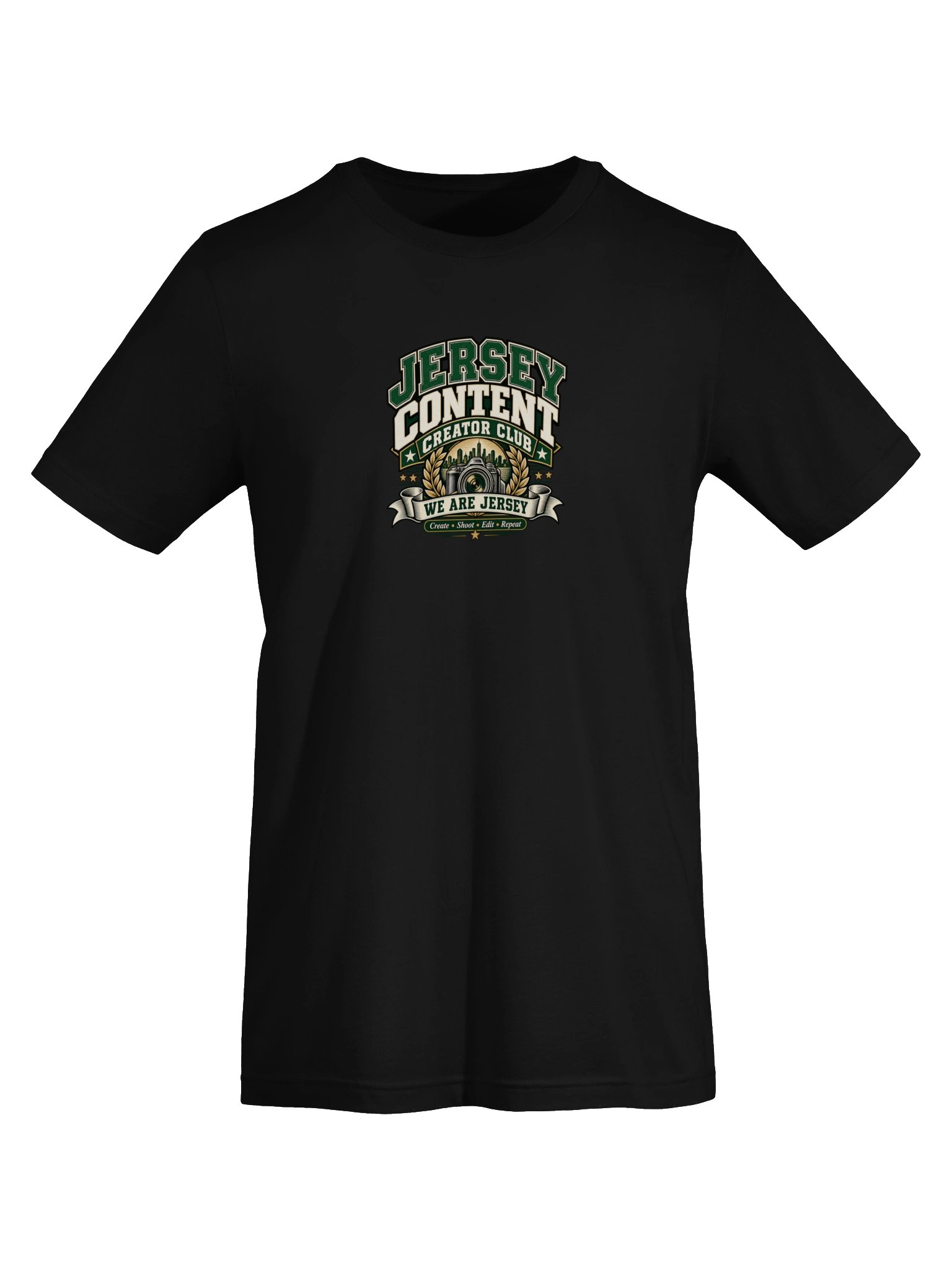 Jersey Content Creator Club T-Shirt — Compact Graphic product image (6)