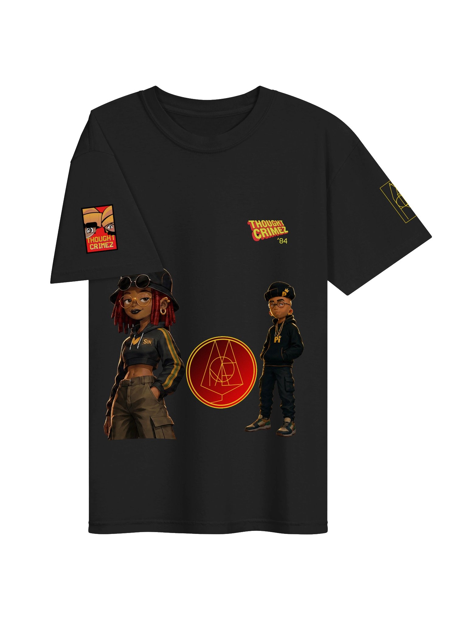Thought Crimez ’84 GALACTIC Graphic Tee product image (9)