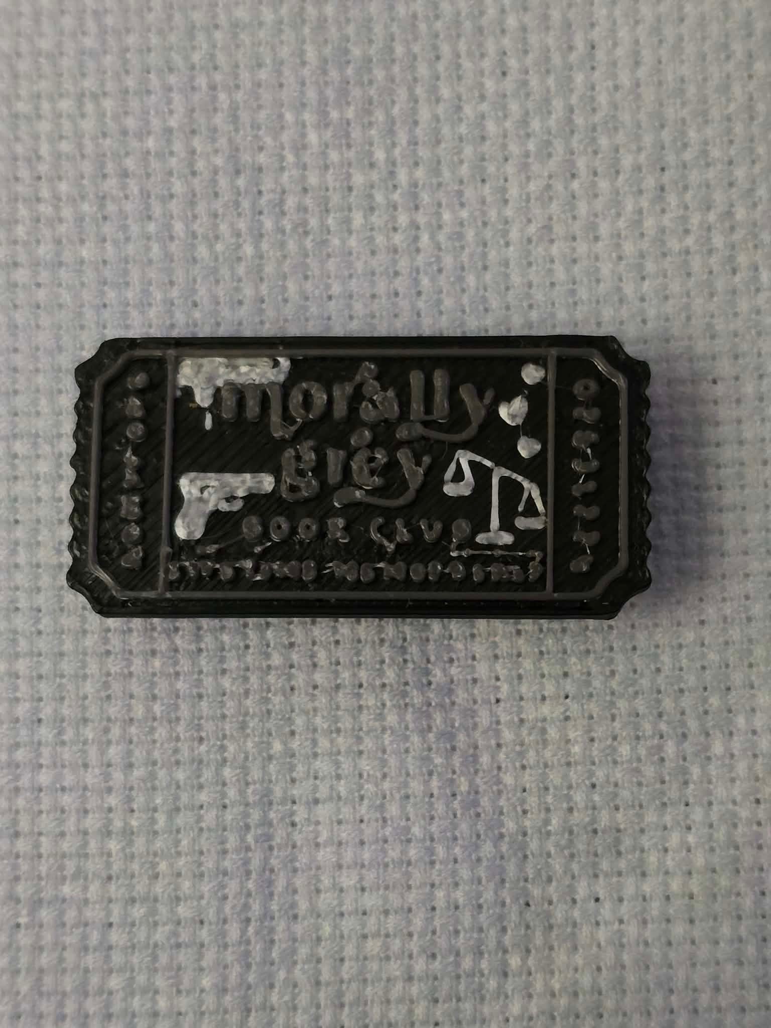 Morally Grey Ticket Minder product image (1)