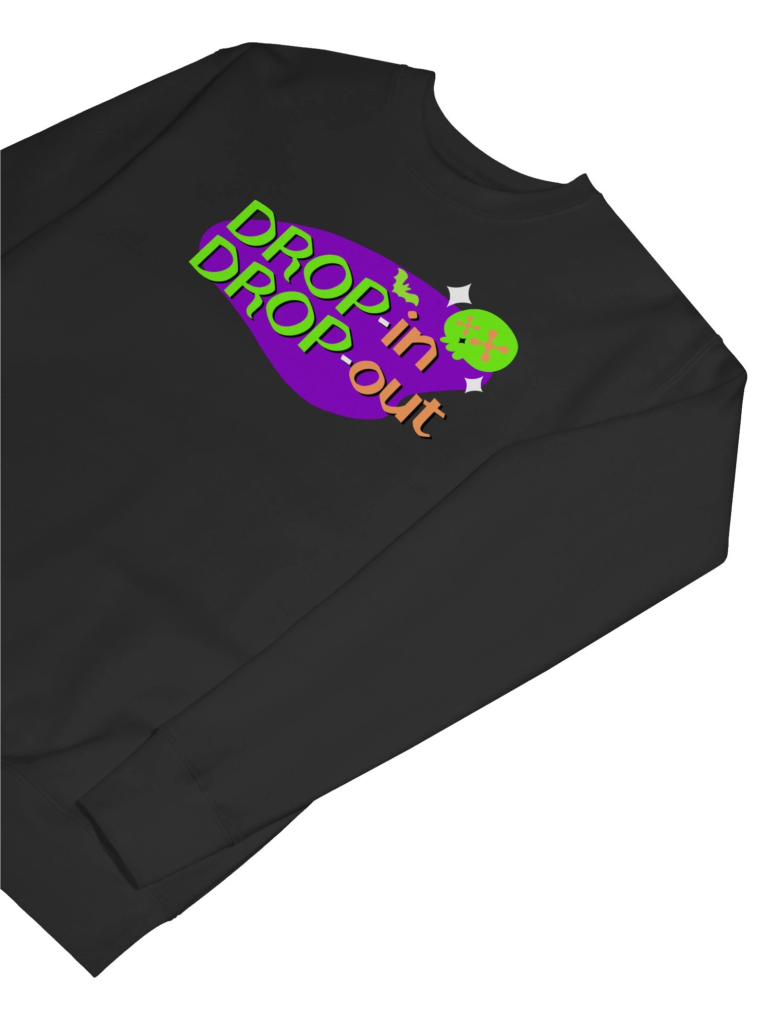 Cute Skull Logo Sweatshirt - Black product image (7)