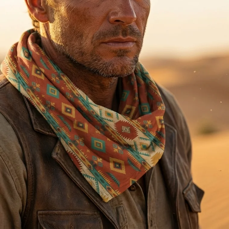 Nomad Scarf (Bandana) – Mexican Symmetry Edition 03 product image (6)