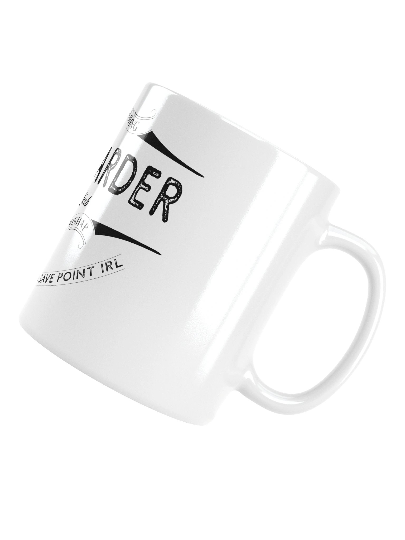 Nerd Harder or Die a n00b Mug (White) product image (18)