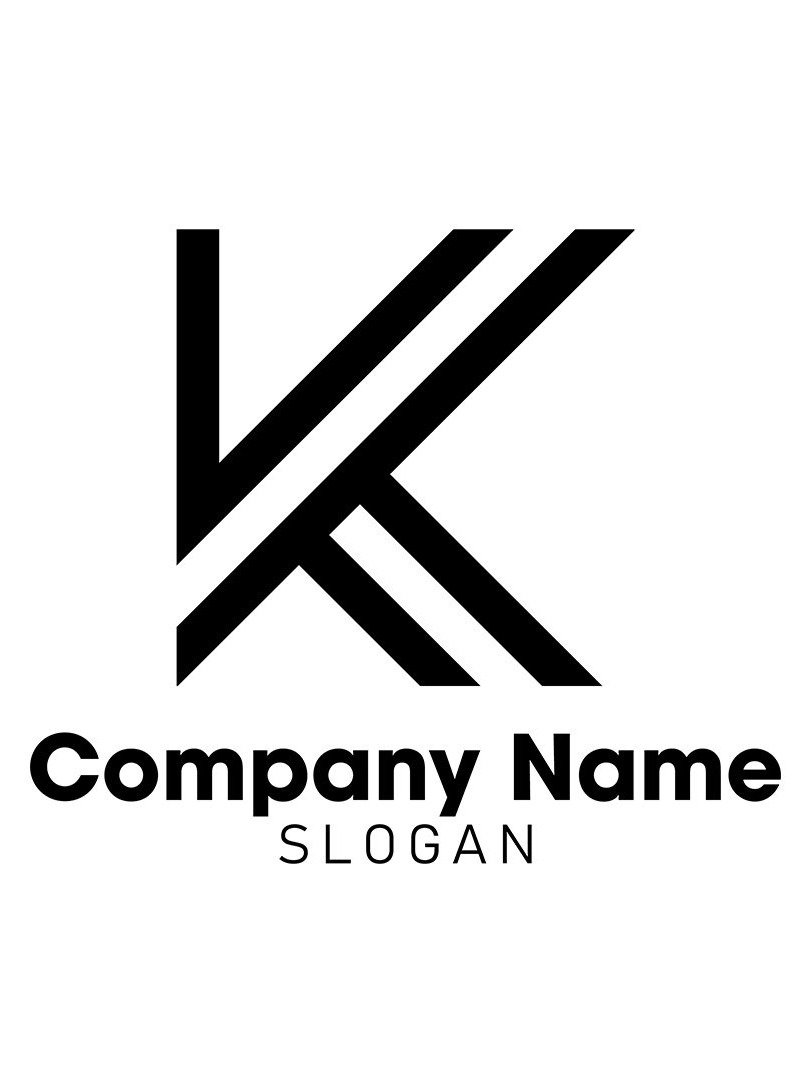 Modern Minimalist K Letter Logo Design product image (3)