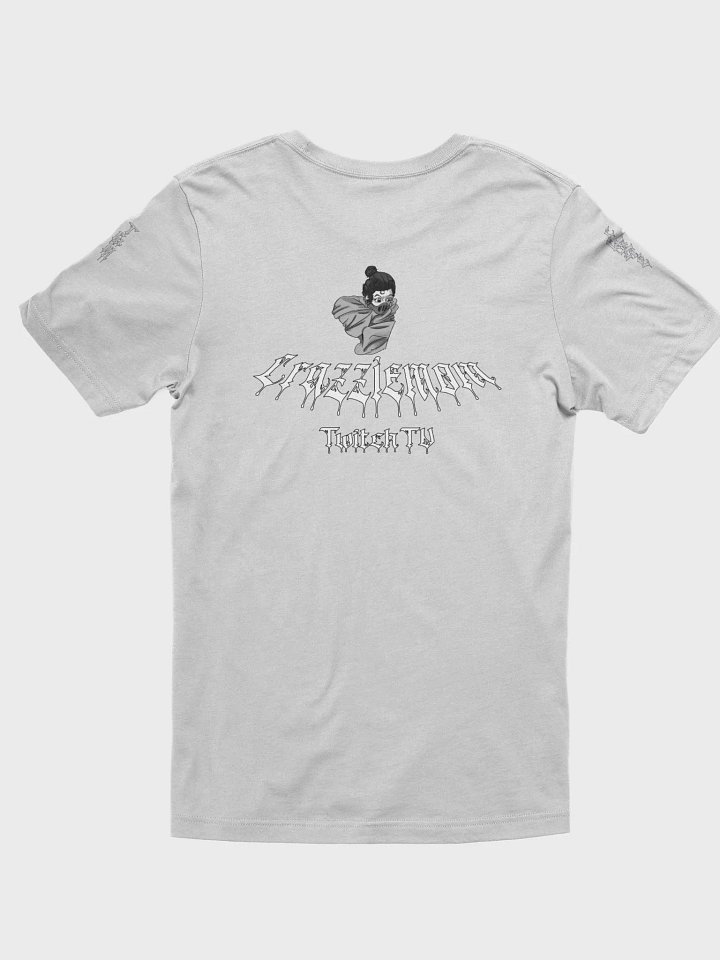 Crazzie Train Tee Dark Edition (B&W) product image (16)