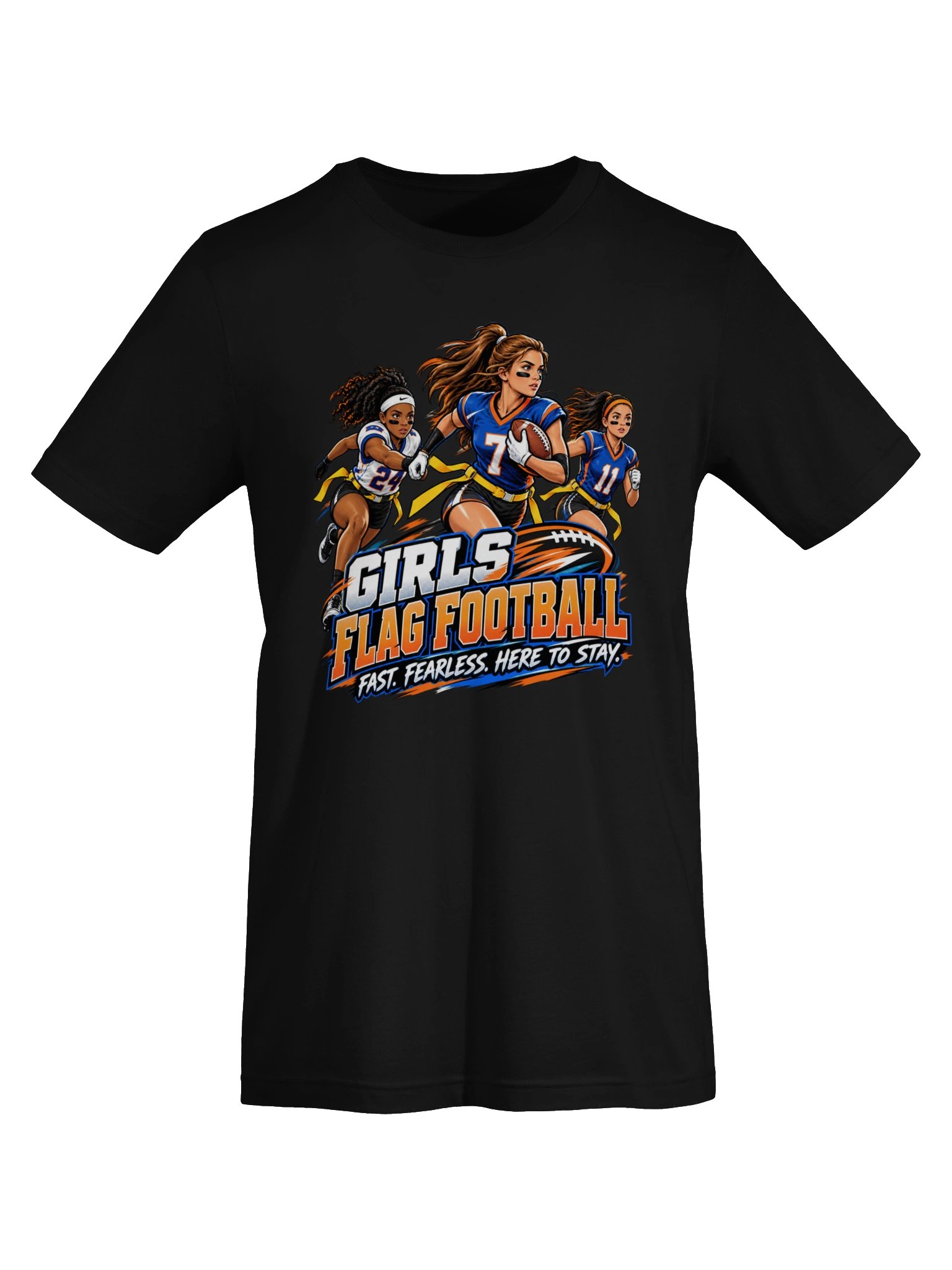 Girls Flag Football — Fast. Fearless. Here to Stay. product image (10)