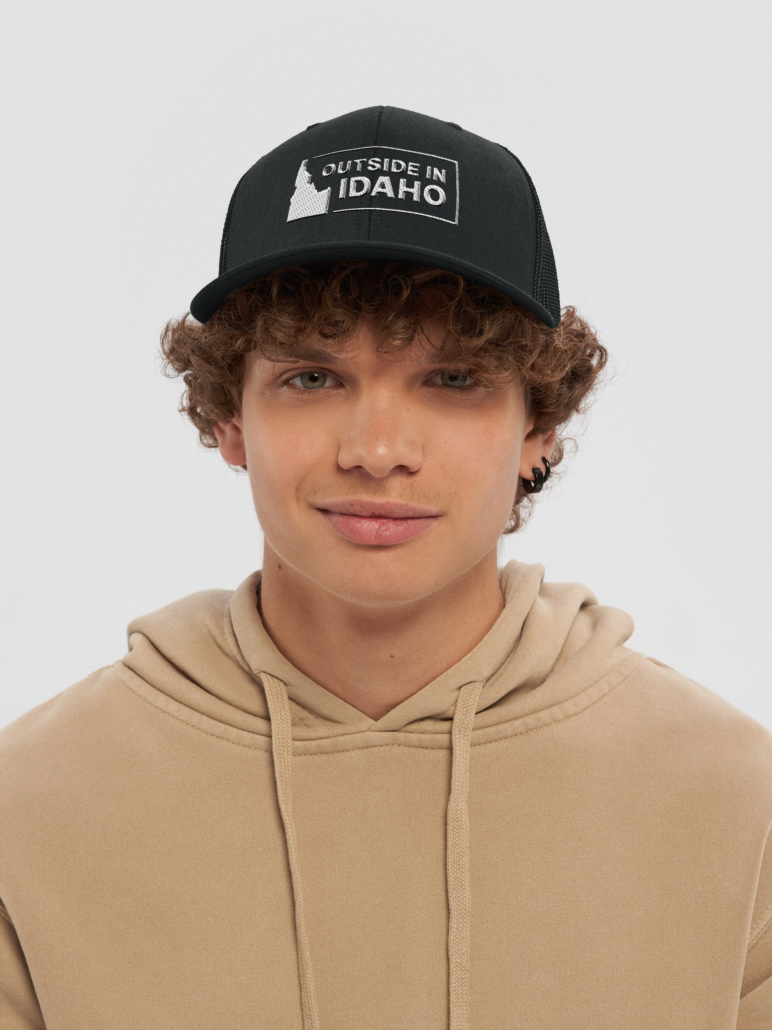 Outside in Idaho Snapback Trucker Hat product image (5)