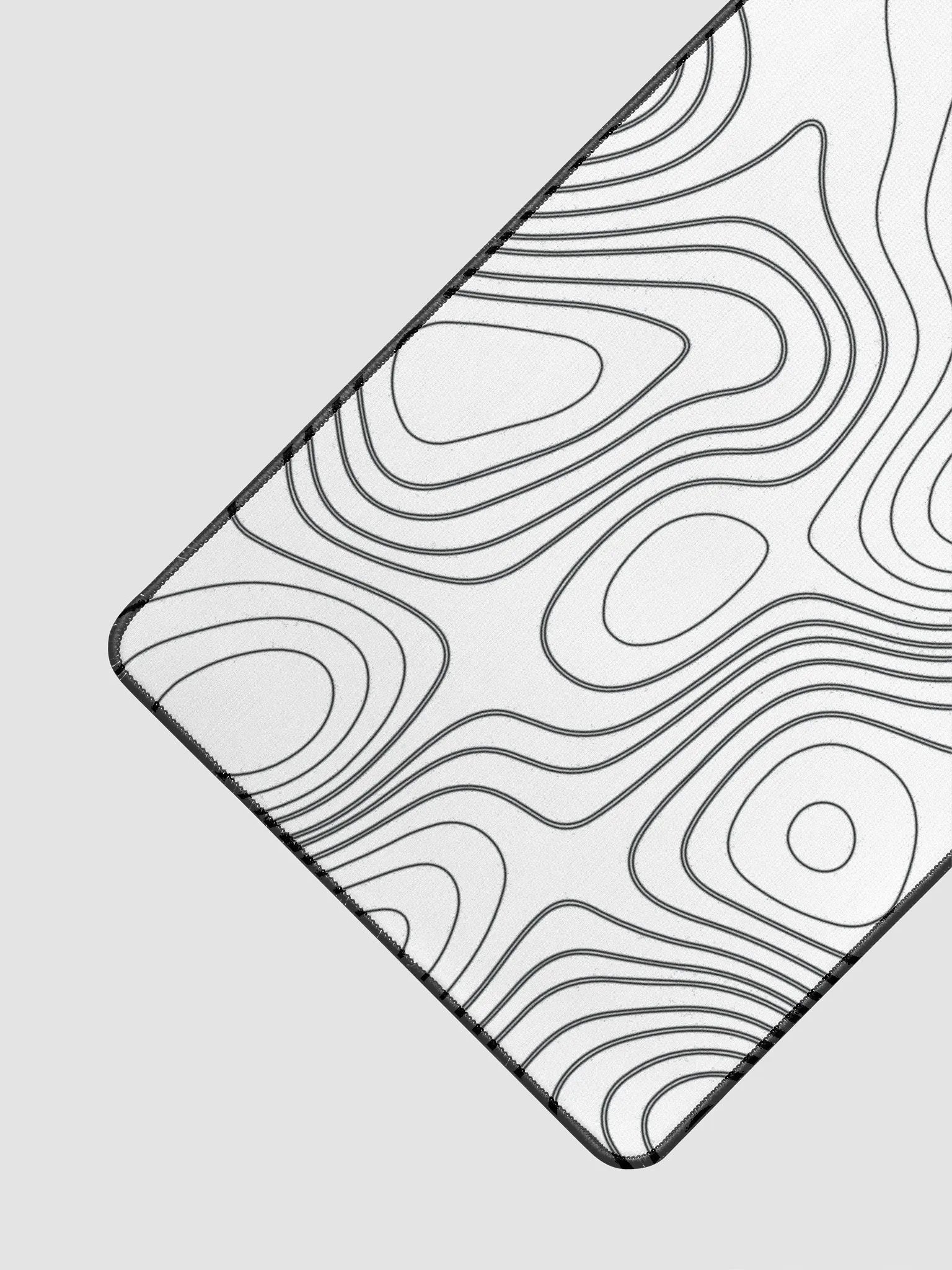 White Topo Desk Mat product image (1)