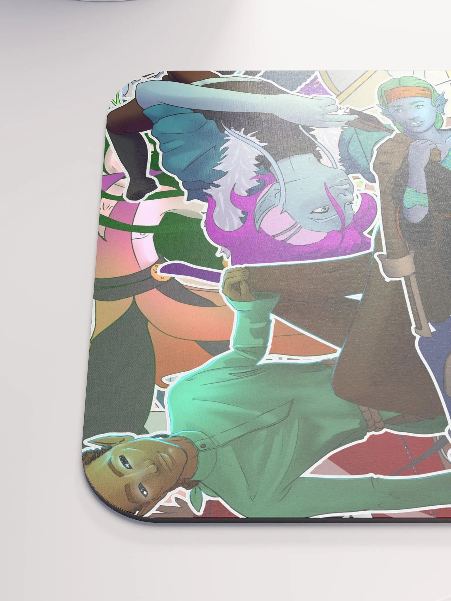 Friends Overlapping Mouse Pad product image (6)