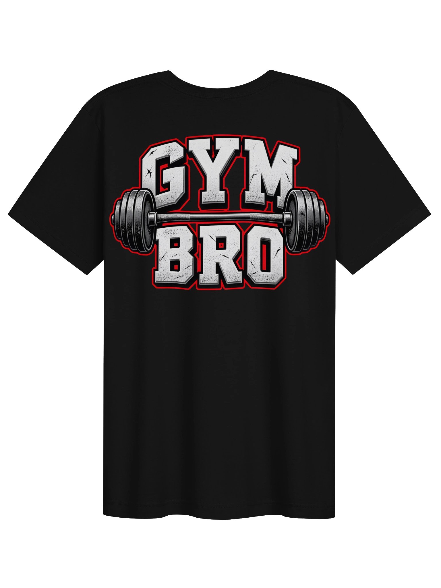 Gym Bro Barbell Logo Tee product image (7)