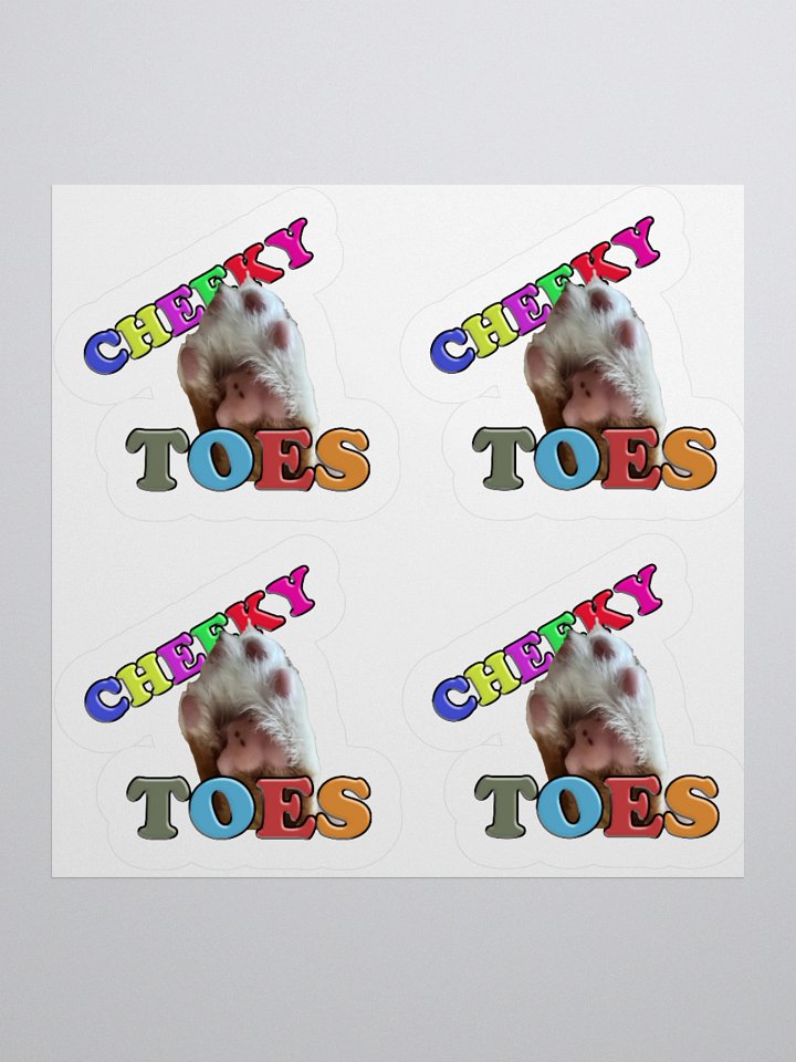 Cheeky Toes Stickers product image (1)