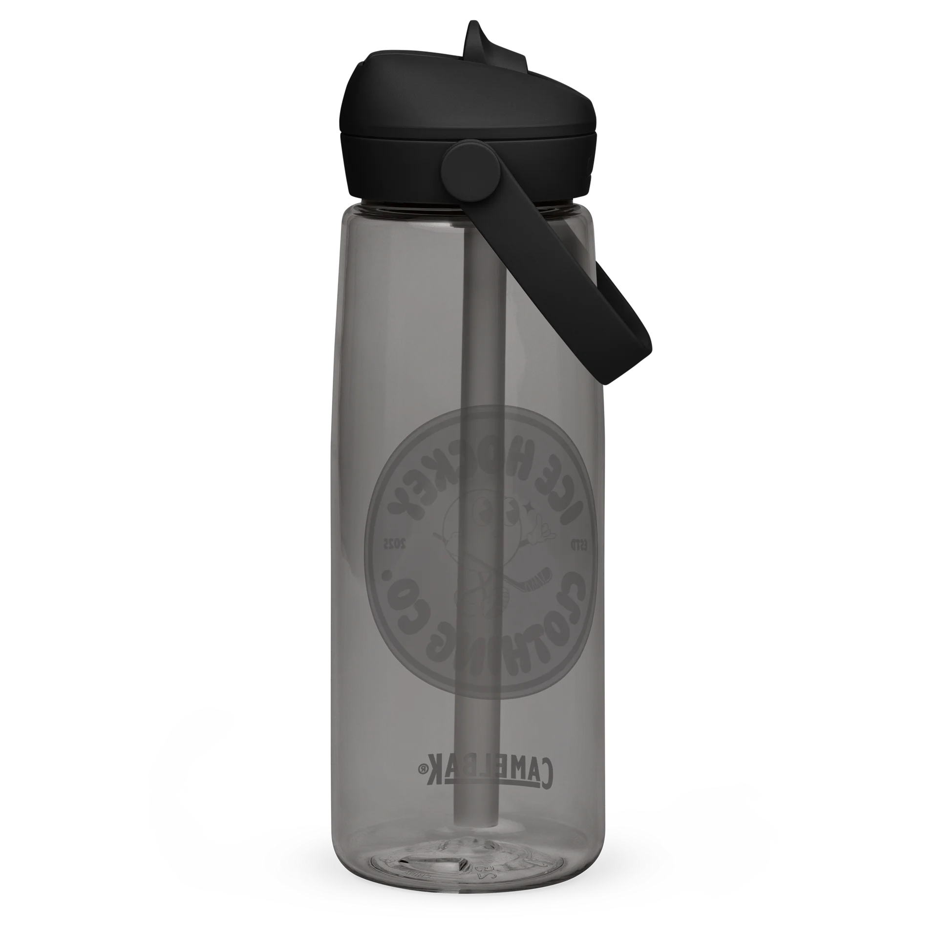 Ice Hockey Cartoon Logo Water Bottle product image (2)