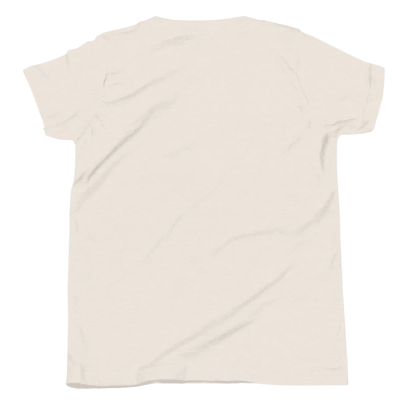 ND Heart Peach Unisex Youth T-shirt product image (2)