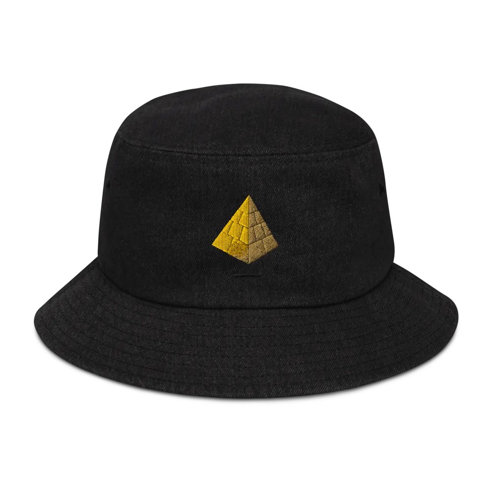 Pyramid Dreams Denim Bucket Hat product image (1)
