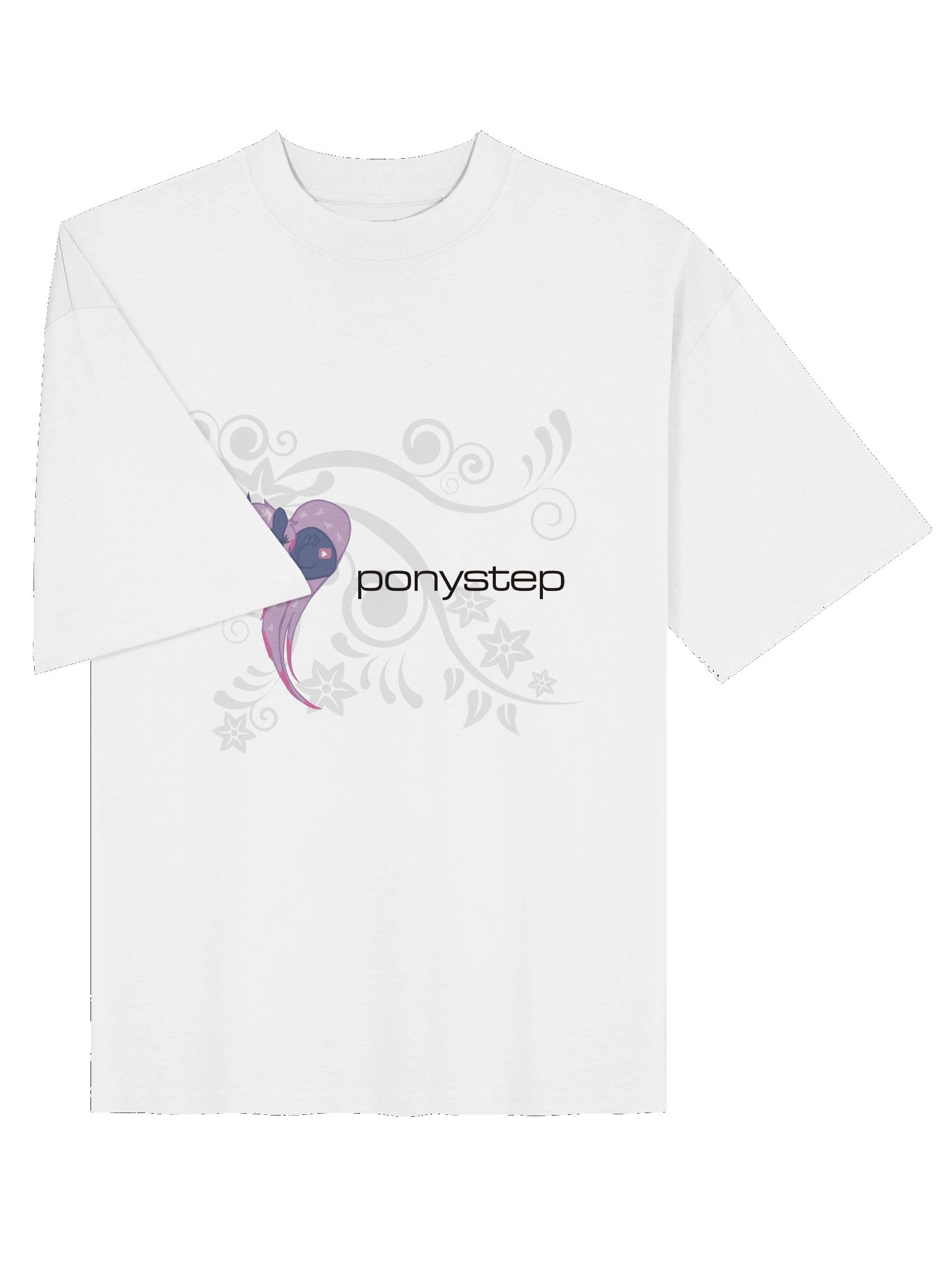 I Heart Ponystep Oversized Shirt BOW product image (3)