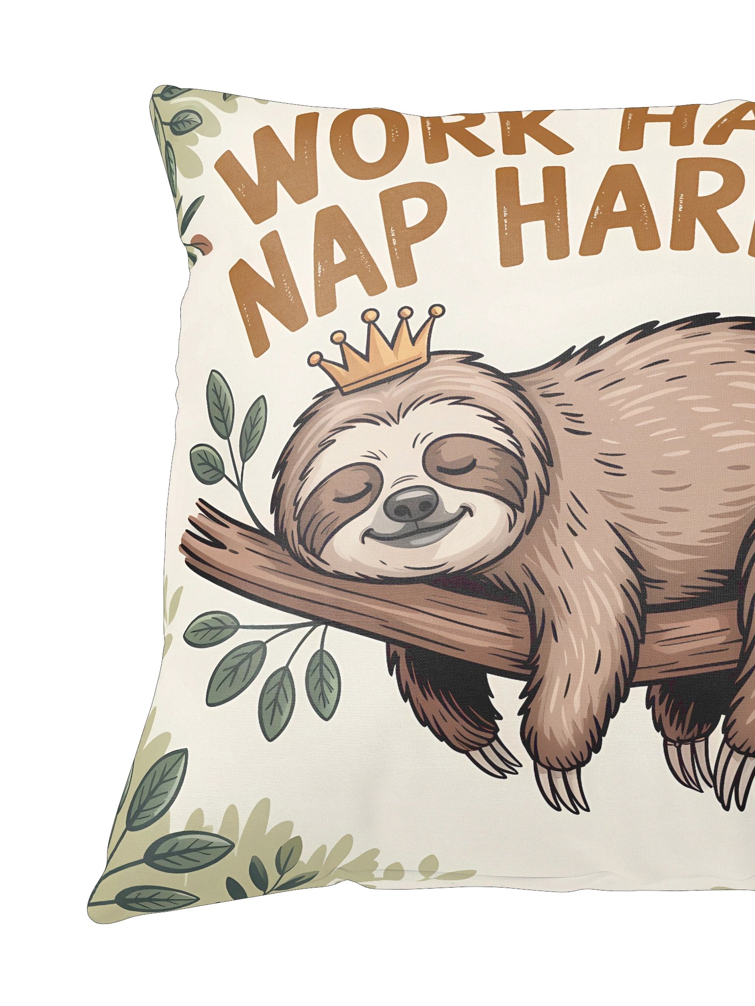 Work Hard Nap Harder Non-Sacral Pillow product image (3)