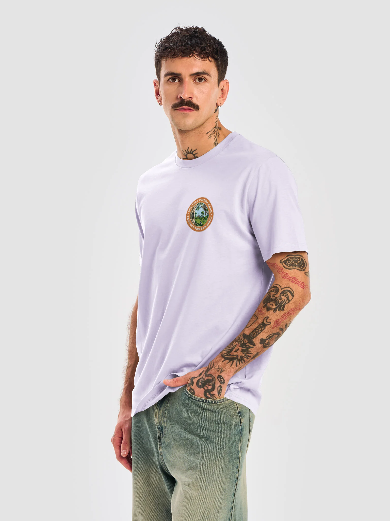 PROTECT POSSUM PARK | Unisex | Premium Organic Regular Ribbed T-Shirt product image (6)