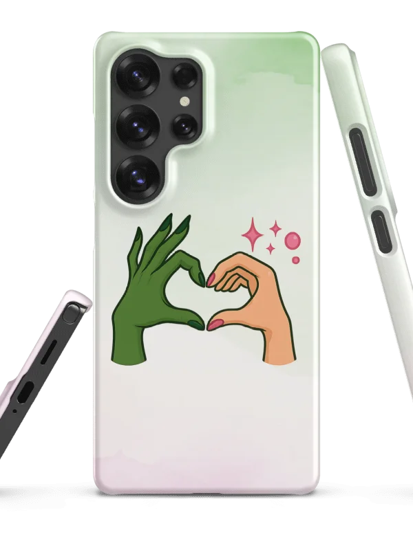 Broadway Witch Friendship Samsung Case – Wicked Heart Hands Art – Gelphie Gift Idea product image (48)