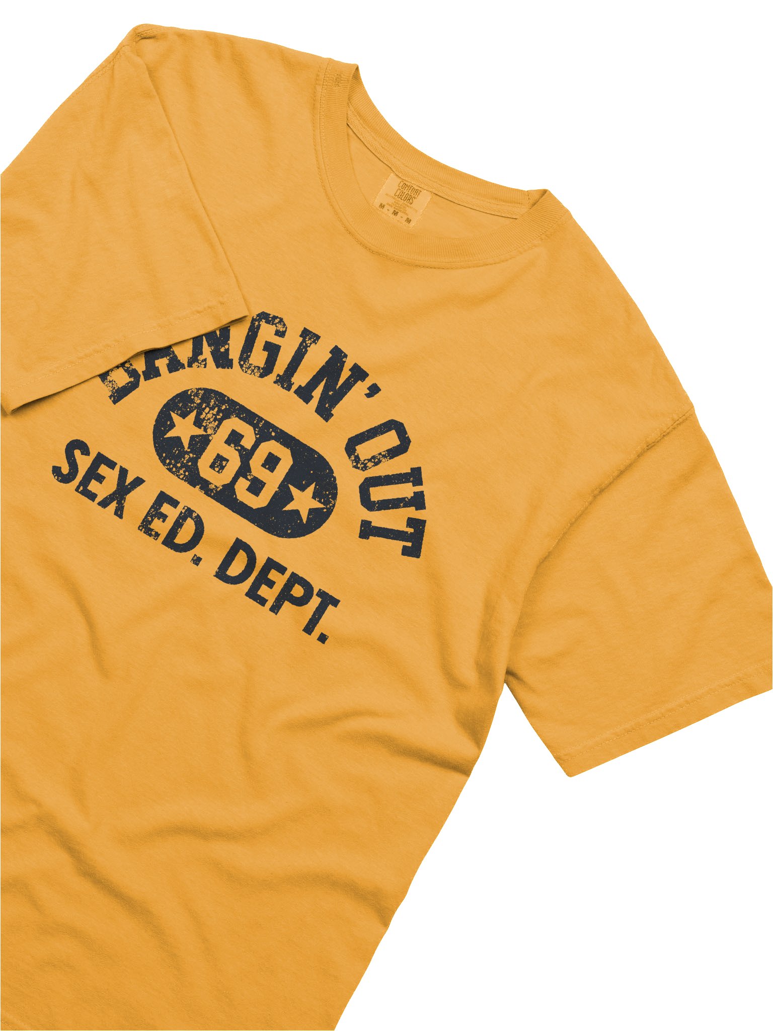 Sex Ed Dept. T-Shirt - Mustard product image (6)