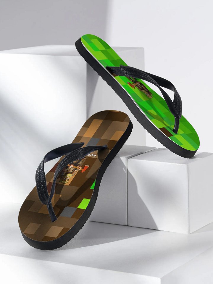 Patient PixelZ P Logo Flip-Flops (PixelZ My Craft) product image (2)