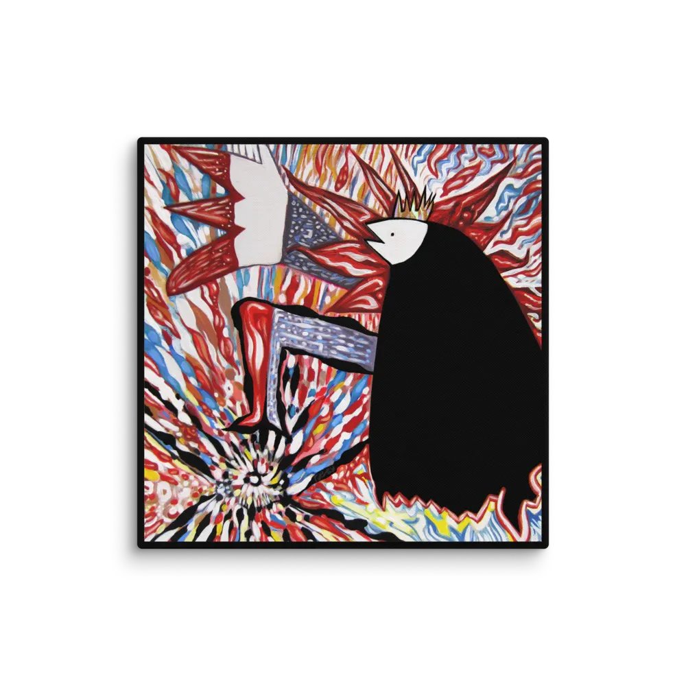 The Loyal Shadow Allcolor Stretched Canvas product image (1)