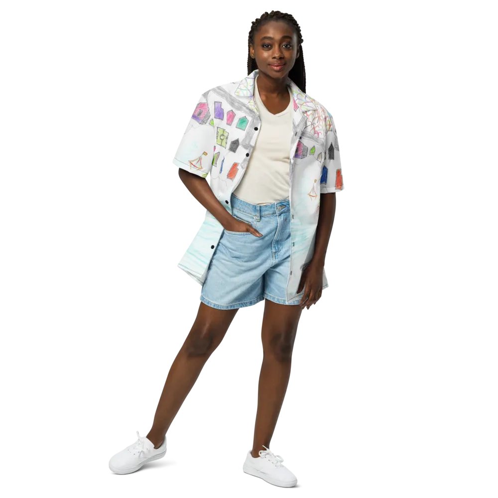 Haitian Coastal Village Shirt product image (3)