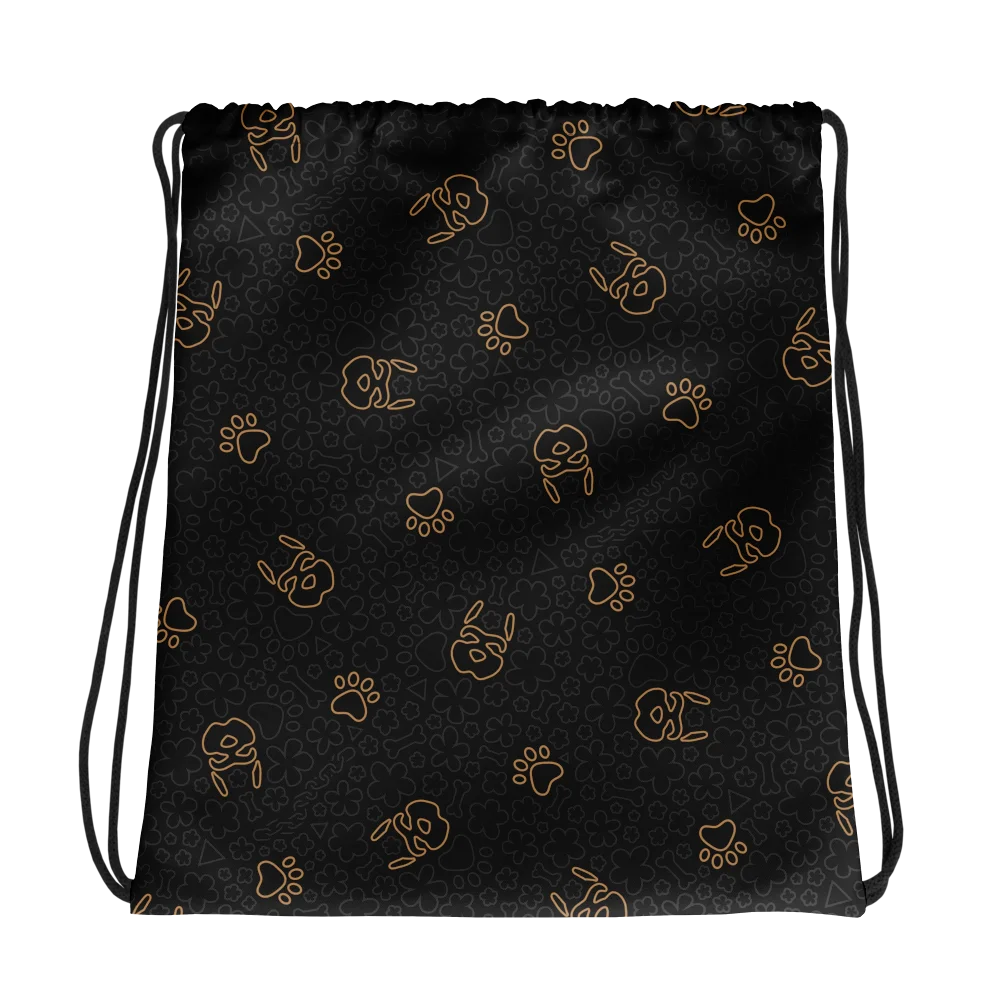 Psych Drawstring Bag - Night Brown product image (1)