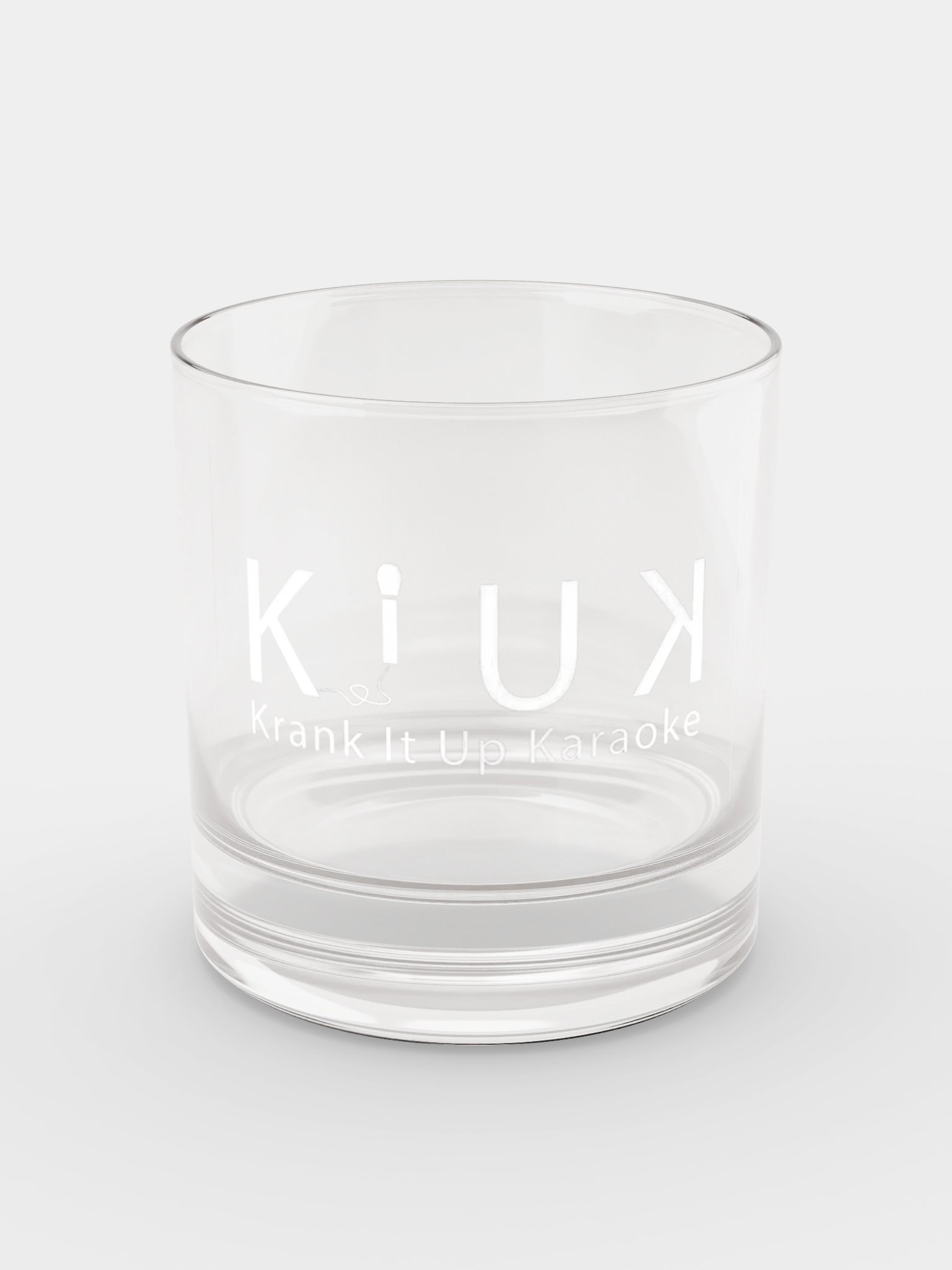 KIUK Rocks Glass — Word Logo product image (4)
