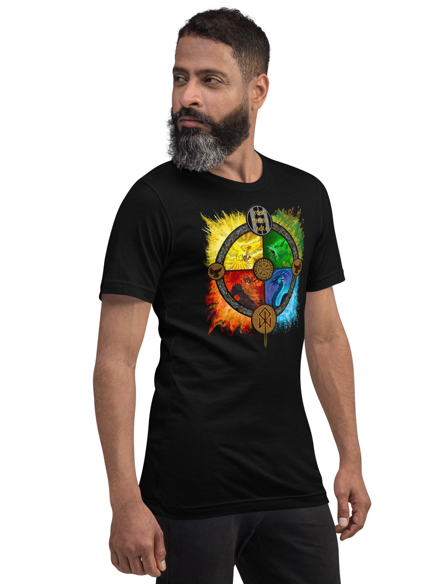 'BATTLE OF MIDGARD' TEE by MIMIDOTB product image (4)