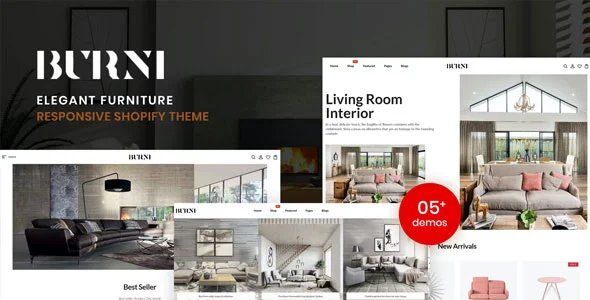 Burni - Elegant Furniture Shop For Shopify product image (1)